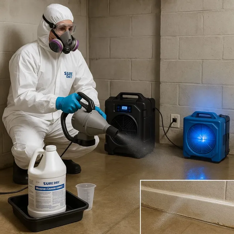 Sanitization and Odor Removal process in Laurel Springs, NJ