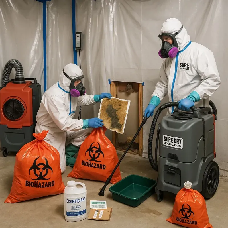 Contaminated Water Handling Protocols process in Laurel Springs, NJ
