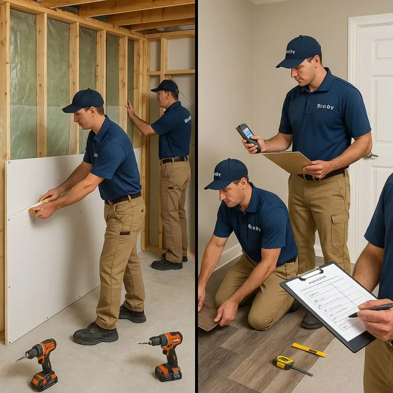 Repairs and Reconstruction process in Laurel Springs, NJ